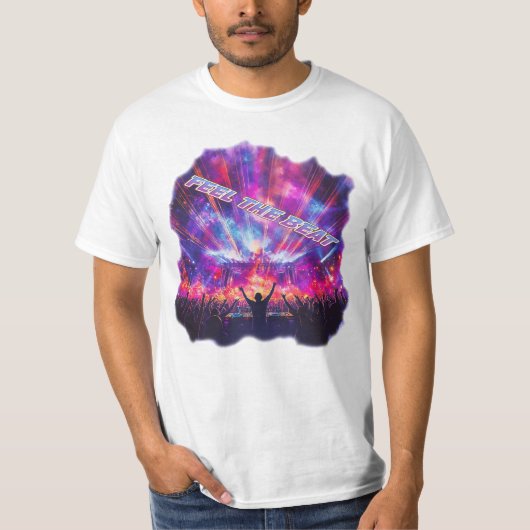 ビートを感じて Tシャツ (正面)