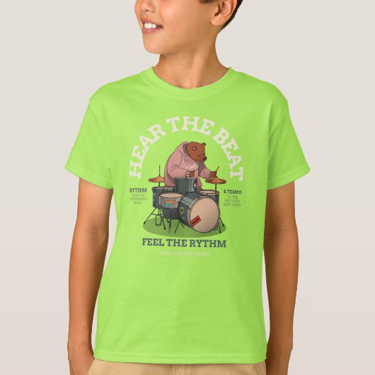 ビートを聞け Tシャツ (正面)