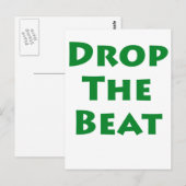 ビートを落とす ポストカード (正面/裏面)