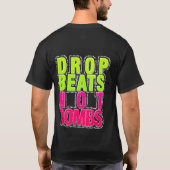 ビートを落とすTシャツ Tシャツ (裏面)