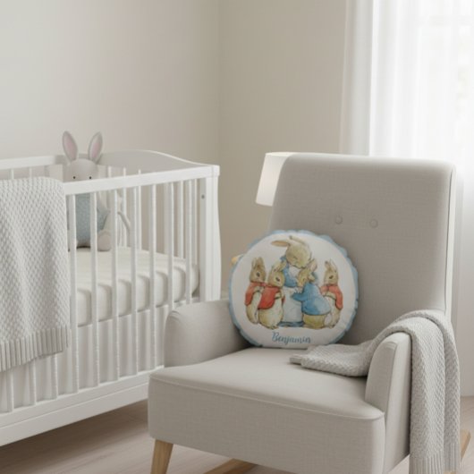 ビートクラシックリックス・ポッター・ピーター・ザ・ラビット ラウンドクッション