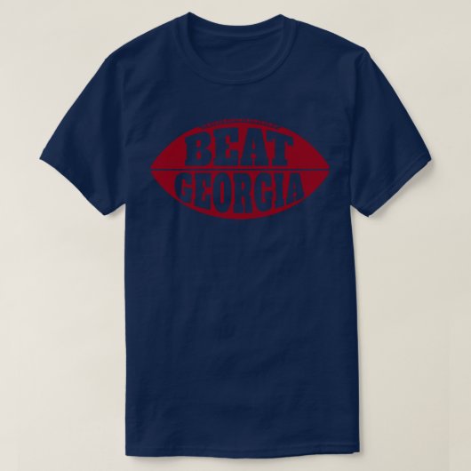 ビートグルジアヴィンテージサウスオリナガメディ Tシャツ (デザイン正面)