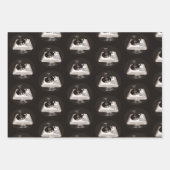 ビートスキル歌詞オンターンテーブルヒップホップ ラッピングペーパーシート (正面)