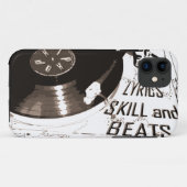 ビートスキル歌詞記録プレーヤー Case-Mate iPhoneケース (裏面(横))