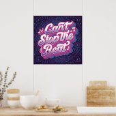 ビートスストップクエアポスター(24x24) ポスター (キッチン)