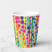 [ビートニクバブル]レトロ水玉模様 紙コップ (右)