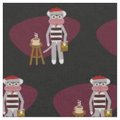 ビートニク靴下ザル ファブリック (クローズアップ)