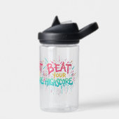 ビートハイスコア ウォーターボトル (左面)