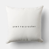 ビートフェイスハニーピロー クッション (裏面)