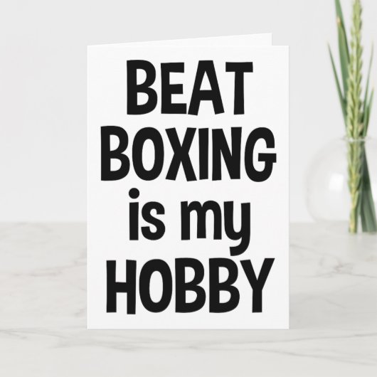 ビートボクシングは私のホビー2 カード (正面)