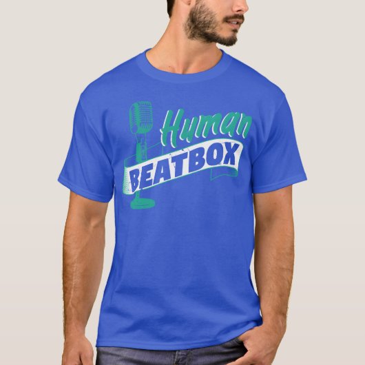 ビートボックスをする人 Tシャツ (正面)