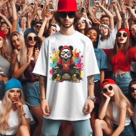 ビートボックスパンダ：スタイルでグルービング Tシャツ