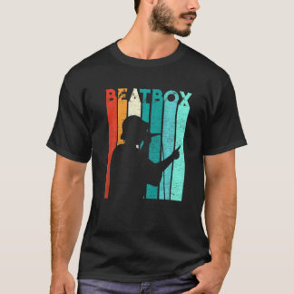 ビートボックスビートボクシングビートボクサー音楽レトロヴィンテージ Tシャツ