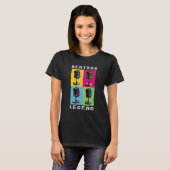 ビートボックス音楽 Tシャツ (正面フル)