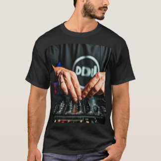 ビートマスター： Sound Wave DJ Tシャツ