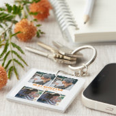 ビートマムエバーカスタム4フォトコラージキーチェーン キーホルダー (正面右)