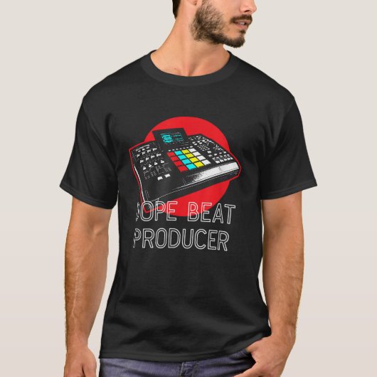 ビートメーカーのドラムマシンパンの衣装Music Pro Tシャツ (正面)
