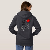 ビートメーカーオンボード妊婦の パーカ (裏面フル)