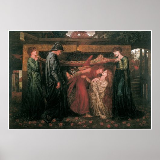 ビートライスの死亡時のダンテの夢 ポスター (正面)