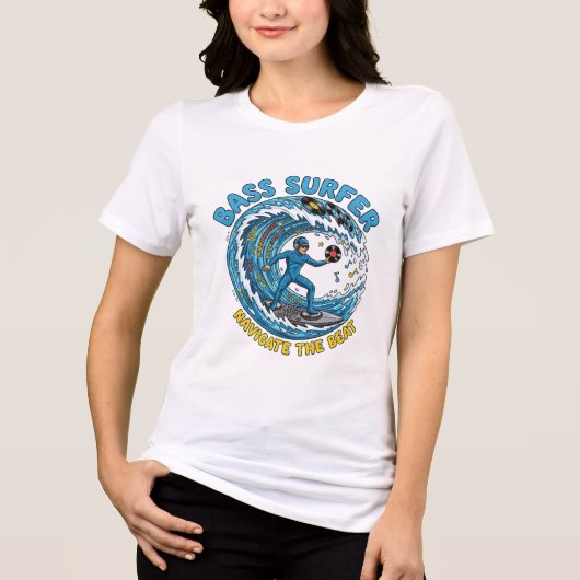 ビートライダー サーフィン DJ Tシャツ (正面)