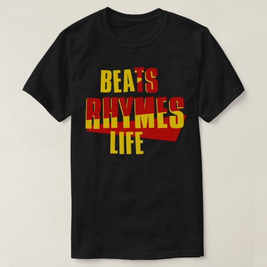 ビートライムズライフ Tシャツ (デザイン正面)
