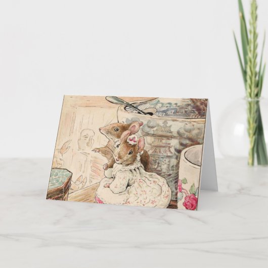 ビートリックス·ポッターのグロスター·テーラーの嘆き カード (正面)