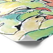 ビートリ食べックス・ポッター『ペーター・ラビット・ア・ニンジン』 ポスター (角)