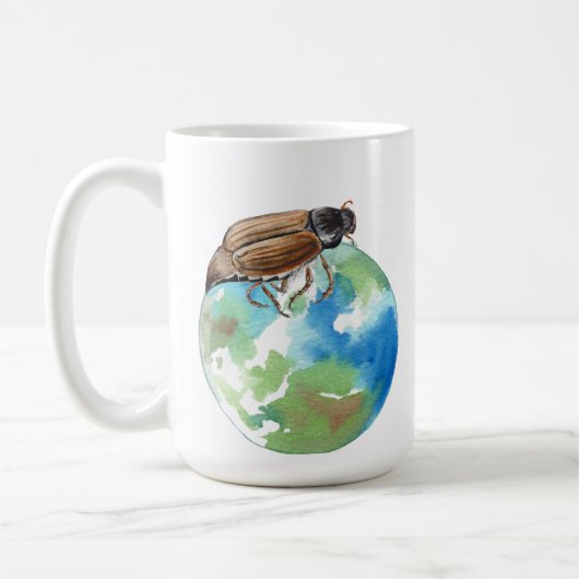 ビートルの支配権 コーヒーマグカップ (左)