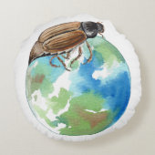 ビートルの支配権 ラウンドクッション (裏面)