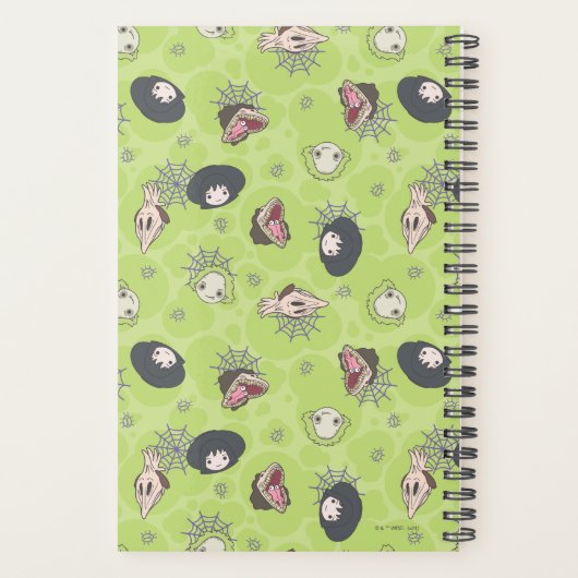 ビートルジュース |かわいいチビ（小さくかわいく書いた感じ）のトスパターン プランナー手帳 (裏面)