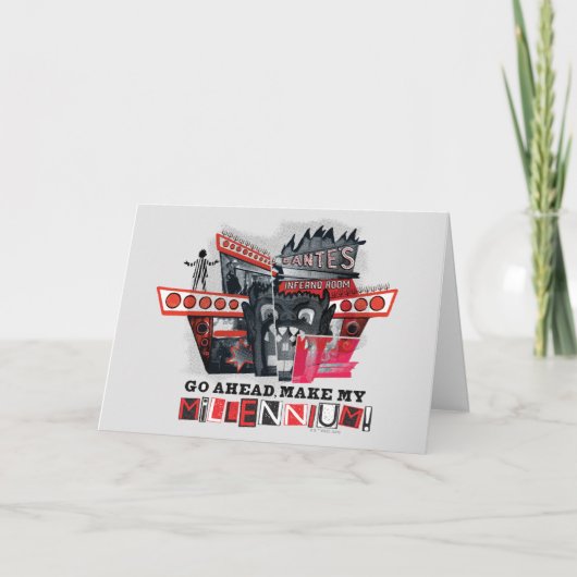 ビートルジュース | さぁ、世紀を迎えてみなさい カード (正面)