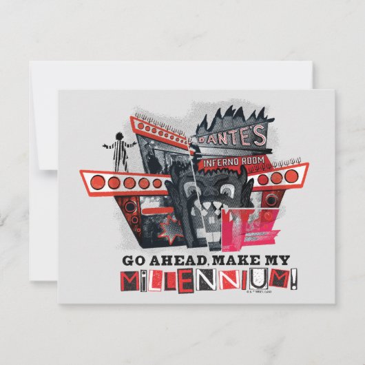 ビートルジュース | さぁ、世紀を迎えてみなさい ノートカード (正面)