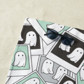 ビートルジュース |チビ（小さくかわいく書いた感じ）リディア幽霊写真 ビーチタオル (インサイチュ)