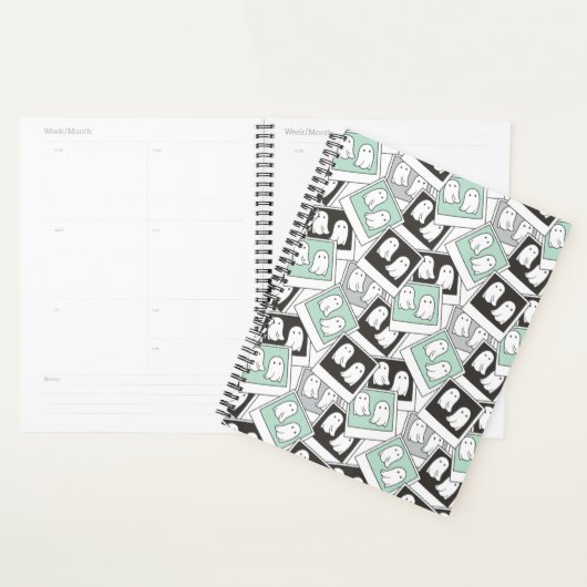 ビートルジュース |チビ（小さくかわいく書いた感じ）リディア幽霊写真 プランナー手帳 (ディスプレー)