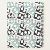 ビートルジュース |チビ（小さくかわいく書いた感じ）リディア幽霊写真 プランナー手帳 (裏面)