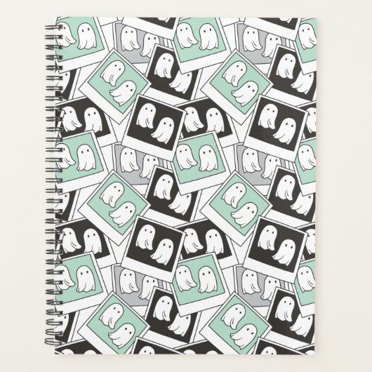 ビートルジュース |チビ（小さくかわいく書いた感じ）リディア幽霊写真 プランナー手帳 (正面)