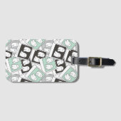 ビートルジュース |チビ(小さくかわいく書いた感じ)リディア幽霊写真 ラゲッジタグ (正面横)