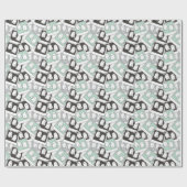 ビートルジュース |チビ（小さくかわいく書いた感じ）リディア幽霊写真 ラッピングペーパー (フラット)