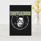 ビートルジュース | ハンター ハリー 縮んだ頭 カード (黄色い花)