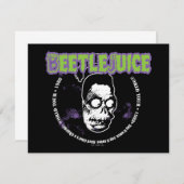 ビートルジュース | ハンター ハリー 縮んだ頭 ノートカード (正面/裏面)