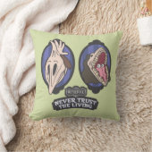 ビートルジュース |マイトランズ"生きる者を信用しない" クッション (ブランケット)