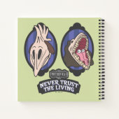 ビートルジュース |マイトランズ"生きる者を信用しない" ノートブック (裏面)