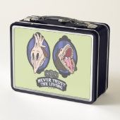 ビートルジュース |マイトランズ"生きる者を信用しない" メタルランチボックス (裏面)