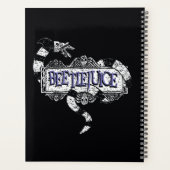 ビートルジュース |ミミズがビールジュースのロゴに巻きついています プランナー手帳 (裏面)