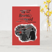 ビートルジュース　―　新しく死んだ人のためのハンドブック カード (黄色い花)