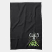 ビートルジュース |時間の表示！ キッチンタオル (縦)