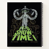 ビートルジュース |時間の表示！ ノートブック (裏面)