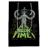 ビートルジュース |時間の表示！ ミディアムペーパーバッグ (裏面)