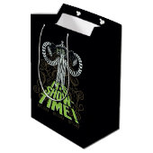 ビートルジュース |時間の表示！ ミディアムペーパーバッグ (裏面アングル)