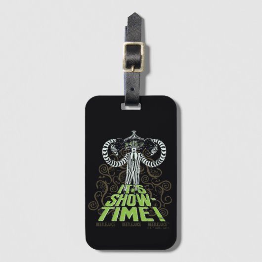ビートルジュース |時間の表示！ ラゲッジタグ (正面縦)